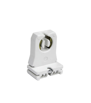 Mayer-DDS-Fluorescent Lampholder, White-1