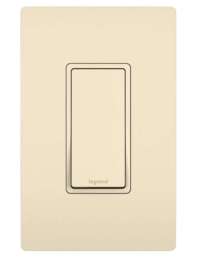 Mayer-DDS-radiant® 15A Single-Pole Switch, Light Almond-1