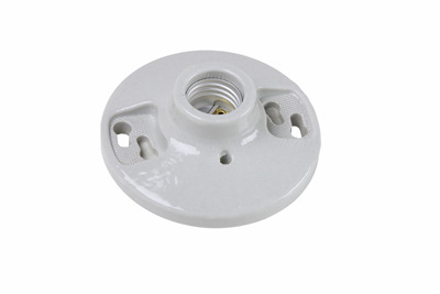 Mayer-DDS-Porcelain Medium Base Lampholder 4-Terminal 250V, White-1