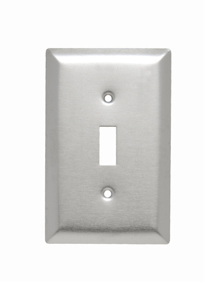 Mayer-DDS-Junior Jumbo 1-Gang 302/304 Stainless Steel Wall Plate, Toggle Switch Openings-1