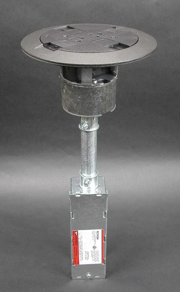 Mayer-DDS-RC7 Multi-Service Poke-Thru Assembly, Black-1