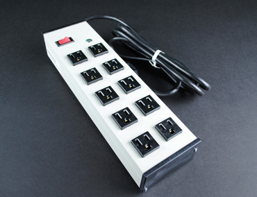 Mayer-DDS-Plug-In Outlet Center Unit / 120V/15A/10 O/L /lighted switch/15' cord-1