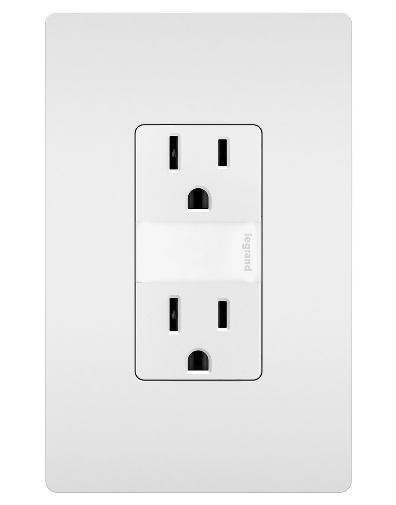 Mayer-DDS-radiant® 15A Tamper-Resistant Outlet with Night Light-1
