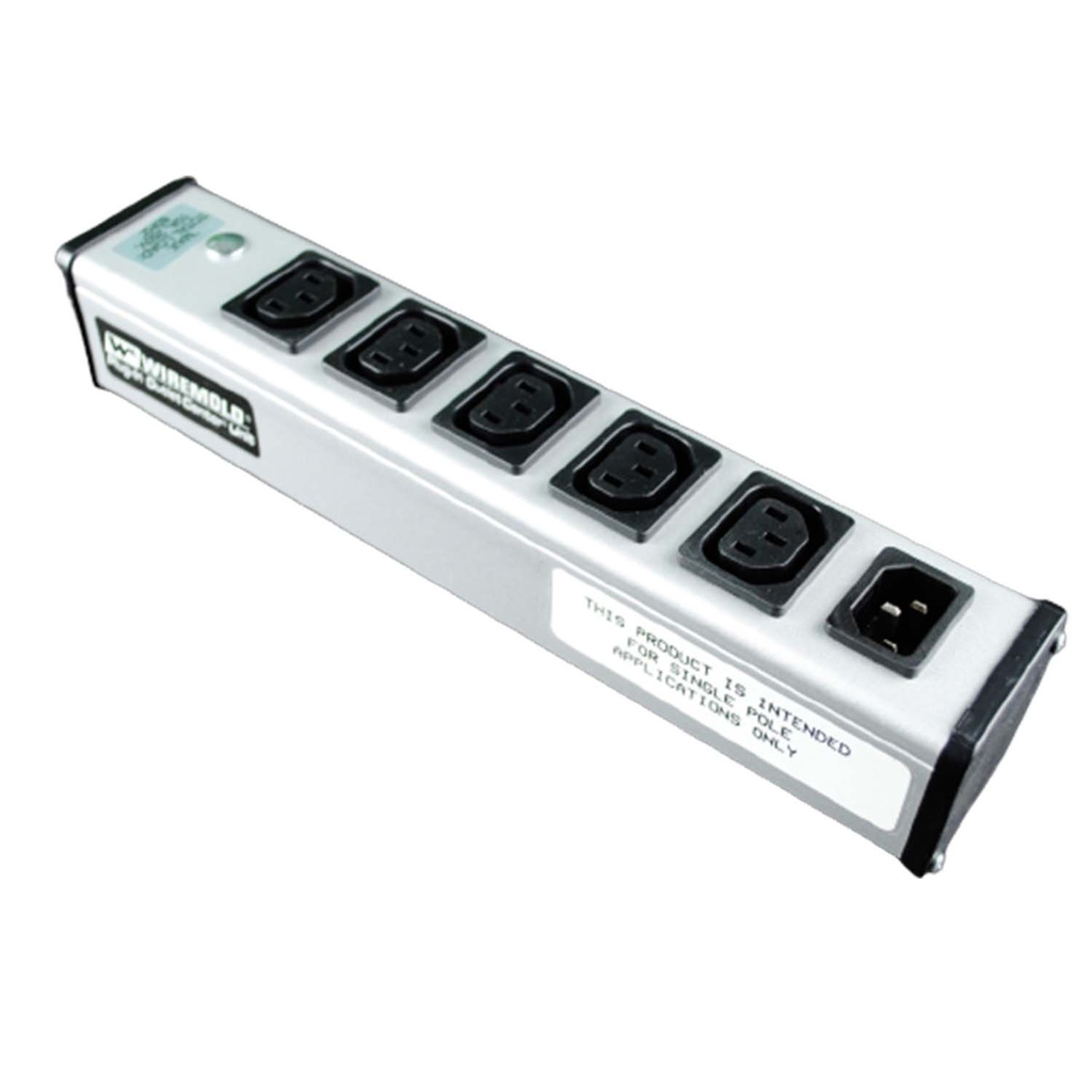 Mayer-DDS-Plug-In Outlet Center Unit / Plug-In Outlet Center Unit / 250V/10A/5 IEC320 Female Outlets/Male IEC320 Input-1