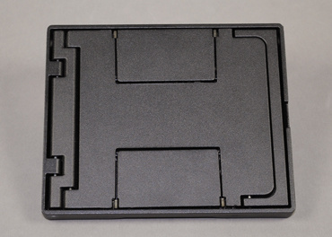 Product image for Wiremold FPBTBK FPBT - FloorPort-Series Blank Cover Assembly