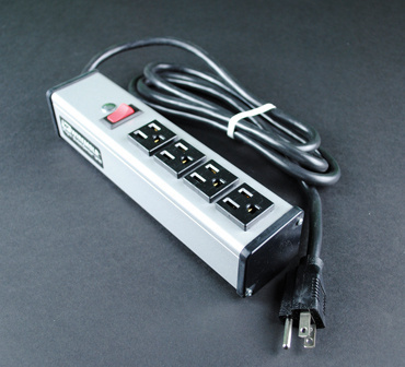 Mayer-DDS-Plug-In Outlet Center Unit / 120V/15A/4 O/L /lighted switch/6' cord-1