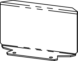 WMOL RFB6B BLANK PLATE