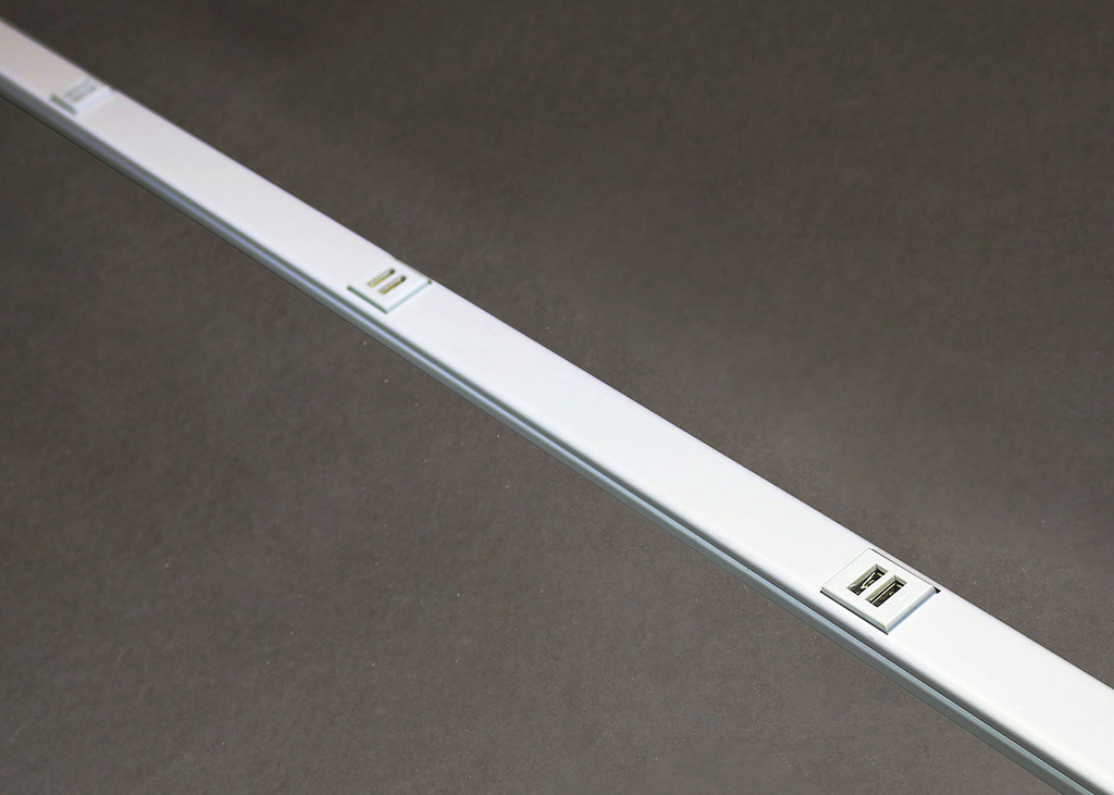 Mayer-DDS-5' All USB Steel Plugmold® Multioutlet System-1