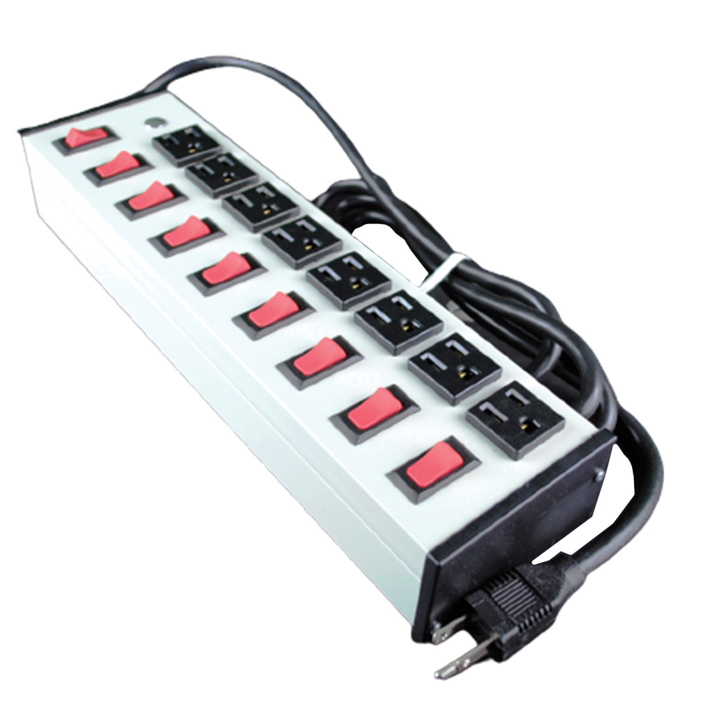 Mayer-DDS-Plug-In Outlet Center Unit / 120V/15A/8 individually switched O/L /15' cord-1