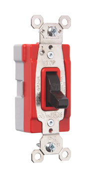 Mayer-DDS-PlugTail® Single Pole 15A Toggle Switch, Black-1