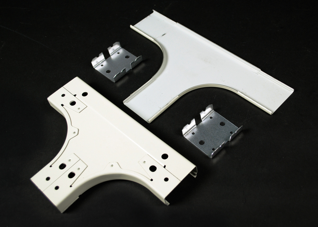 Product image for Wiremold V2415FO 2400-Series Radiused Tee Fitting