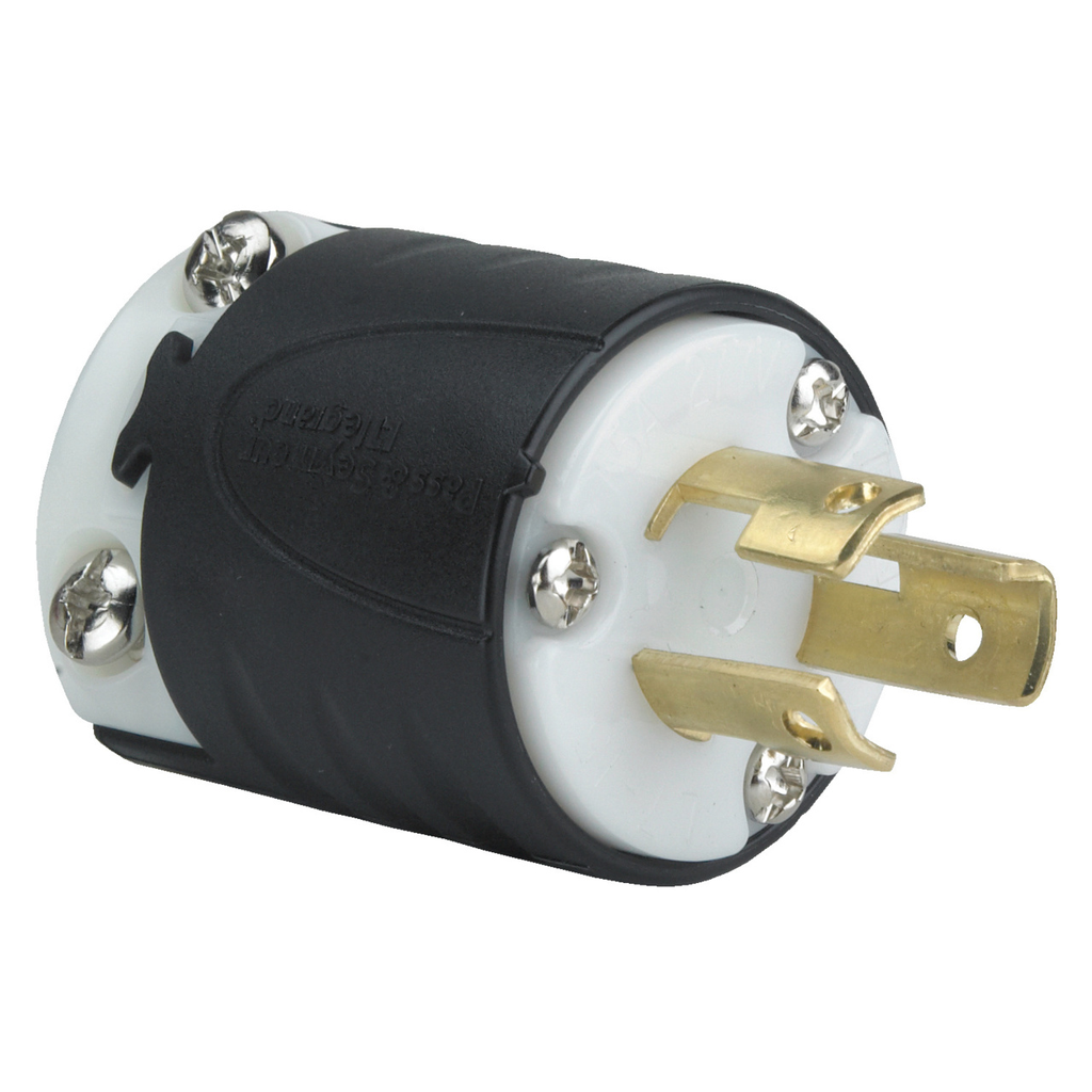 Mayer-DDS-15A NEMA L715 Plug - Black Back, White Front Body-1