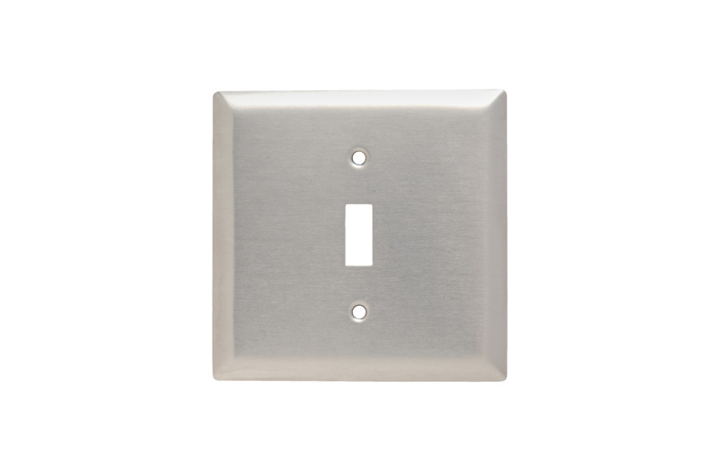 Mayer-DDS-2-Gang 302/304 Stainless Steel Wall Plate, Toggle Opening-1