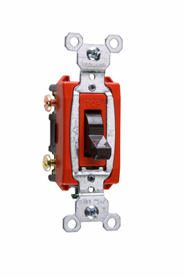 Mayer-DDS-Commerical 20A Specification Grade Toggle Switch, Brown-1