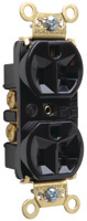 Mayer-DDS-20A 125V Heavy Duty Spec-Grade Duplex Receptacle, Back and Side Wire, Black-1