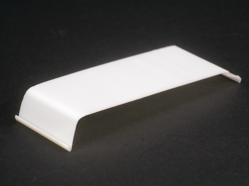 Product image for Wiremold 5006A 1-1/2 x 4-19/32 x 23/32" Ivory Non-Metallic Multiple Channel Raceway Internal Wire Guard