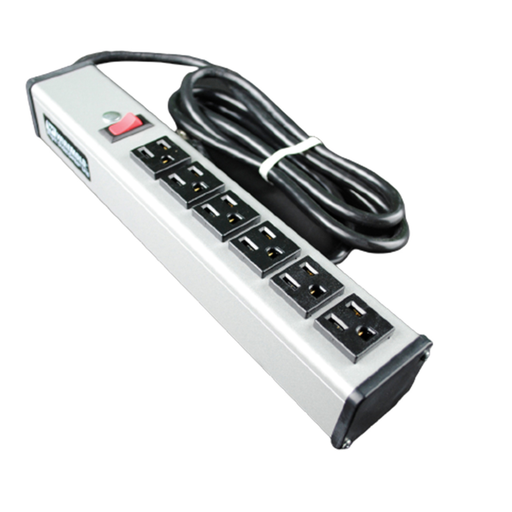 Mayer-DDS-Plug-In Outlet Center Unit / 120V/15A/6 O/L /lighted switch/15' cord-1