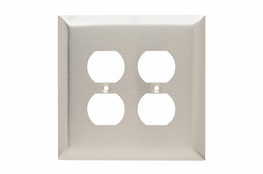 Mayer-DDS-Jumbo 2-Gang 302/304 Stainless Steel Wall Plate, Duplex Receptacle Openings-1