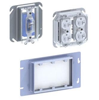 Mayer-DDS-1 Gang Device Cover - Box Of 50 [Fp003414]-1