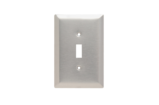 Mayer-DDS-Jumbo 1-Gang 302/304 Stainless Steel Wall Plate, Toggle Switch Opening-1