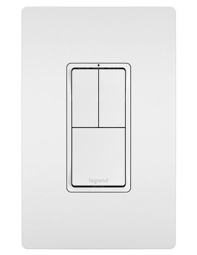 Mayer-DDS-radiant® Two Single-Pole Switches and Single Pole/3-Way Switch, White-1