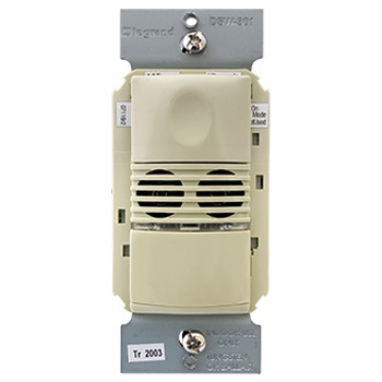 DSW-301-I - Wattstopper® Multi-Way Dual Technology Occupancy Sensor, Single-Relay, 120/277V, Ivory