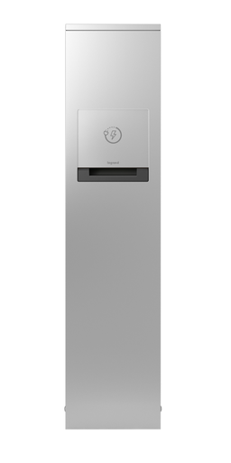 Mayer-DDS-Charging Station, 2-Gang, (1) Duplex GFCI, (1) 4-Port USB-A Outlet - Silver-1