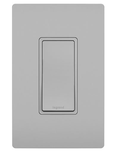 Mayer-DDS-radiant® 15A Single-Pole Switch, Gray-1