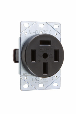 Product image for Pass & Seymour 3870 Straight Blade Receptacle 60Amp 120/208V