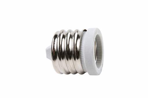 Picture of 8681 - 250V, 600W Mogul to Medium Socket Adapter, White