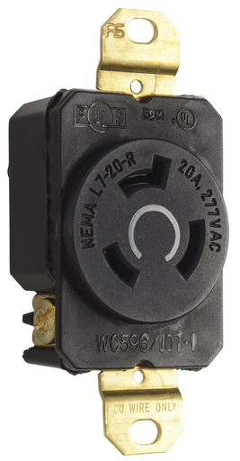 Mayer-DDS-20A NEMA L720 Single Receptacle-1