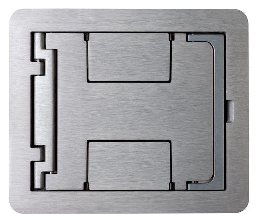 Mayer-DDS-FPBTC - FloorPort Series Blank Cover Assembly - Aluminum-1