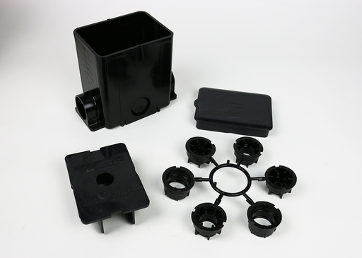 Mayer-DDS-ModulinkTM 880MP Series Rectangular Plastic Floor Box-1