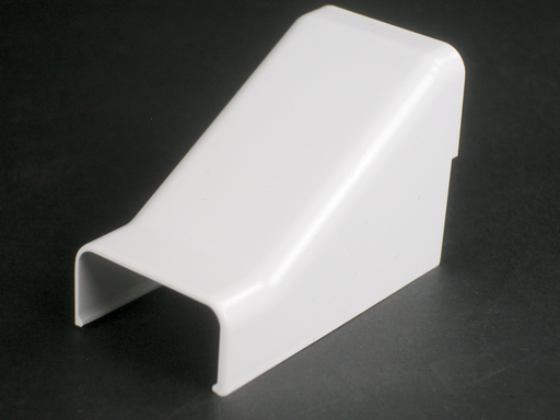 Product image for Wiremold 2986 2-7/8 x 2" Ivory Non-Metallic 1-Channel Drop Ceiling Connector