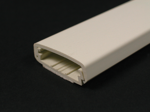 Mayer-DDS-Wiremold 2300 Series Raceway Base and Cover, Ivory-1