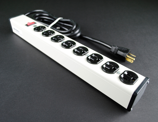 Mayer-DDS-Plug-In Outlet Center Unit / 120V/20A/8 O/L /lighted switch/15' cord-1