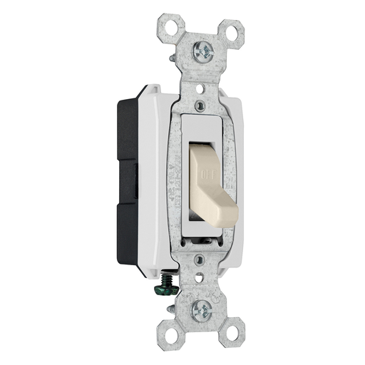 CS15AC1-LA - Commerical Specification Grade Switch, Light Almond