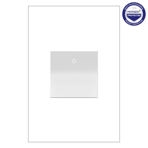 ASPD1532-W4 - adorne® 15A Paddle Switch, White, with Microban®