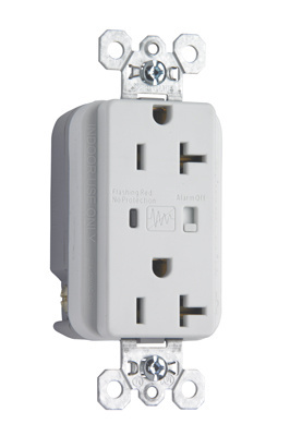 5362-WSP - 20A 125V Extra Heavy Duty Spec-Grade Surge Protective Duplex Receptacle, White