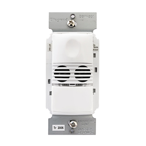 DSW-301-W - Wattstopper® Multi-Way Dual Technology Occupancy Sensor, Single-Relay, 120/277V, White, BAA compliant