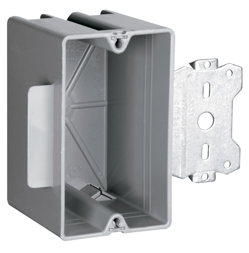 S1-18-S50 - Wood and Steel Stud Bracket Box with Quick/Click