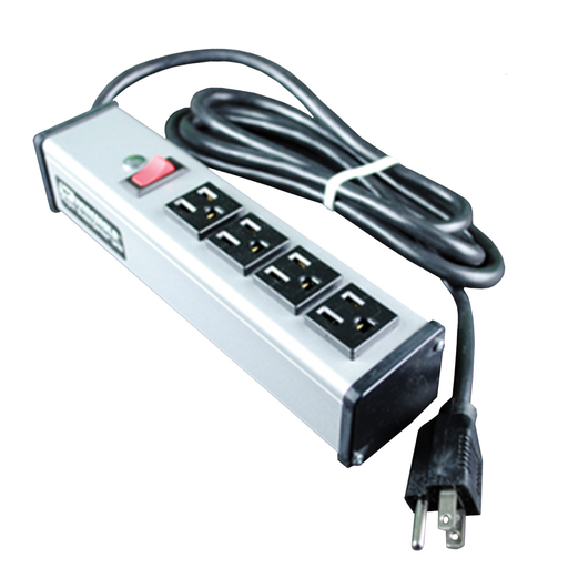 Mayer-DDS-Plug-In Outlet Center Unit / 120V/15A/4 O/L /lighted switch/15' cord-1