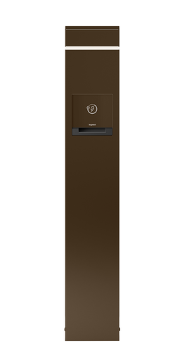 Mayer-DDS-Charging Station with Accent Light, 2-Gang, (1) Duplex GFCI and (1) 4-Port USB-A Outlet - Bronze-1