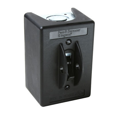 Product image for Pass & Seymour 7812-PMD 30A 120V 2 Pole Single Phase Swich with NEMA 1 Enclosure