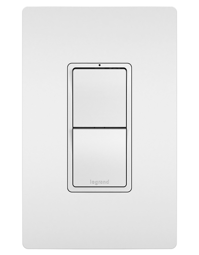 Mayer-DDS-radiant® Two Single Pole/3-Way Switches, White-1