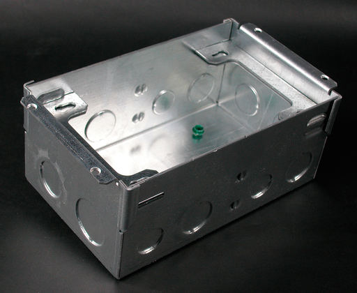 880W2 - 880W Series™ Two Gang Steel Floor Box for Wood Floors