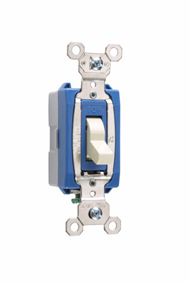 Product image for Pass & Seymour PS15AC1-WSL 1pole Lighted Switch, Back & Side Wire, 15A 120/277V - White