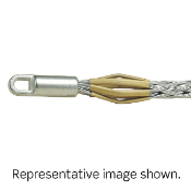 Rotating Eye, Closed Mesh, Multi Weave, Heavy Duty, Pulling Wire Mesh Grip .250 - .490 Cable Dia.Range, Standard Length