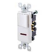 5626-I, Ivory, 120 Volt, Thermoplastic, 15 Amp