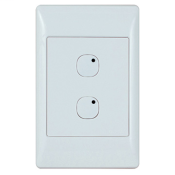 Omni-Bus 2-Button, Hardwired, White